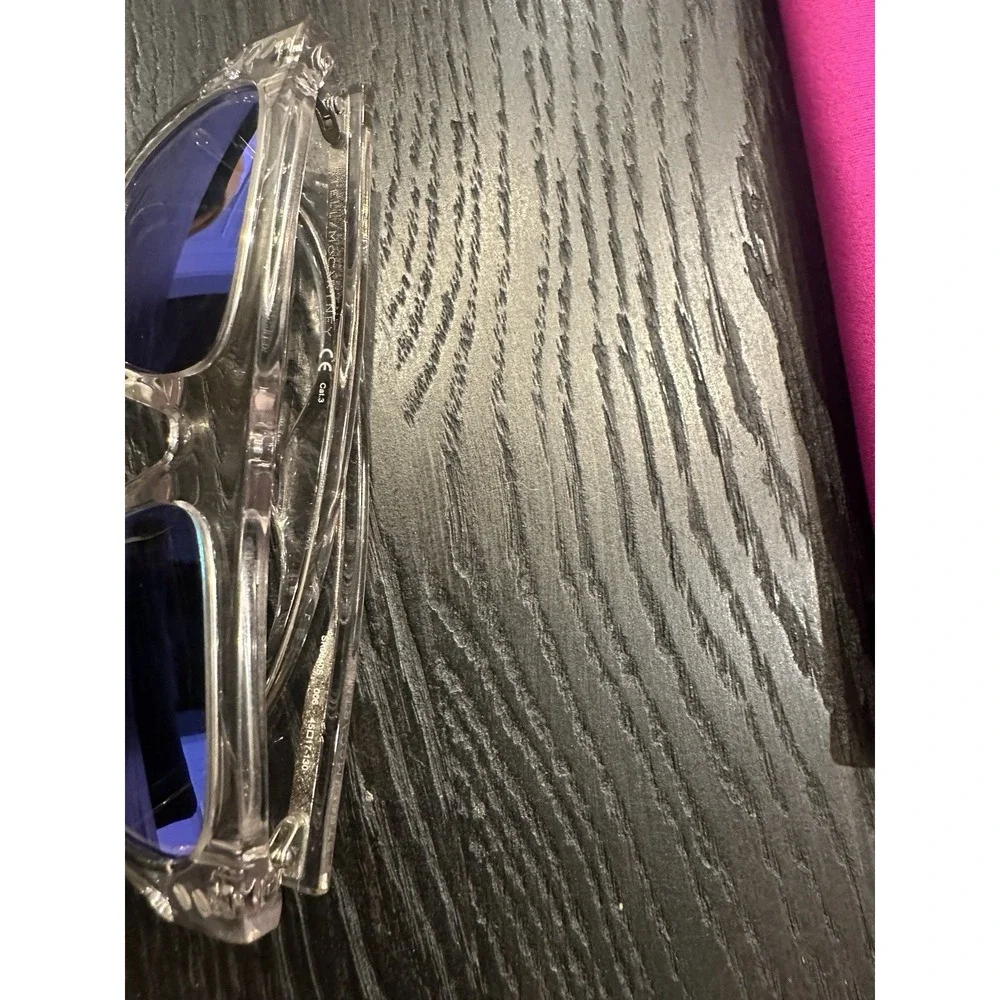 Stella McCartney Kids Sunglasses‎ Mirror Tint Square Clear And Silver